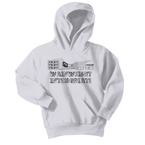 Wainwright - Youth Core Fleece Pullover Hooded Sweatshirt (building) Thumbnail